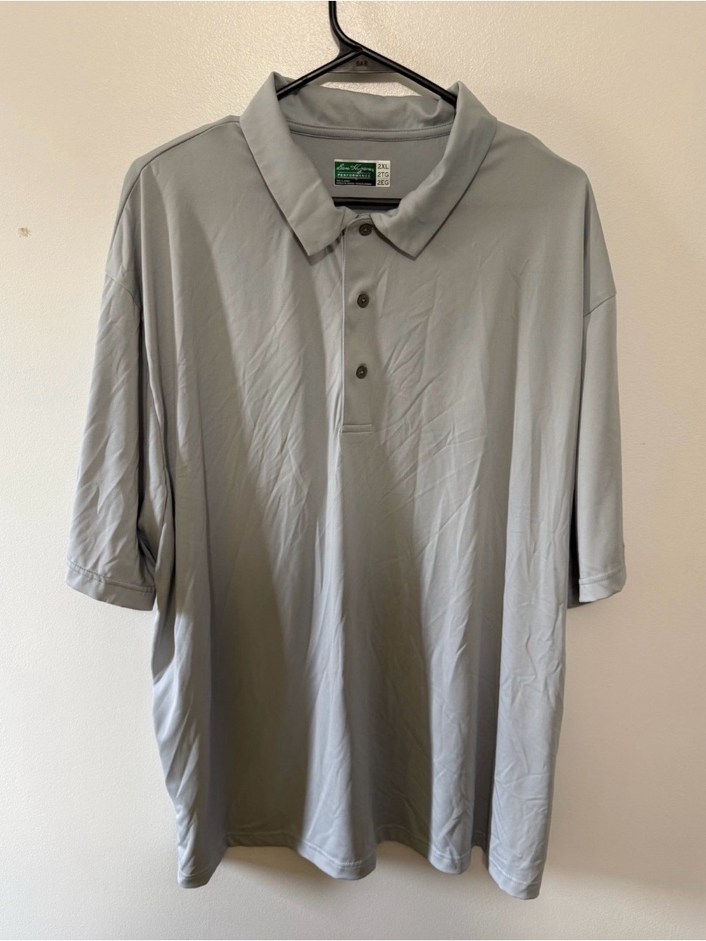 Ben Hogan Men's Light Gray Polo Shirt
